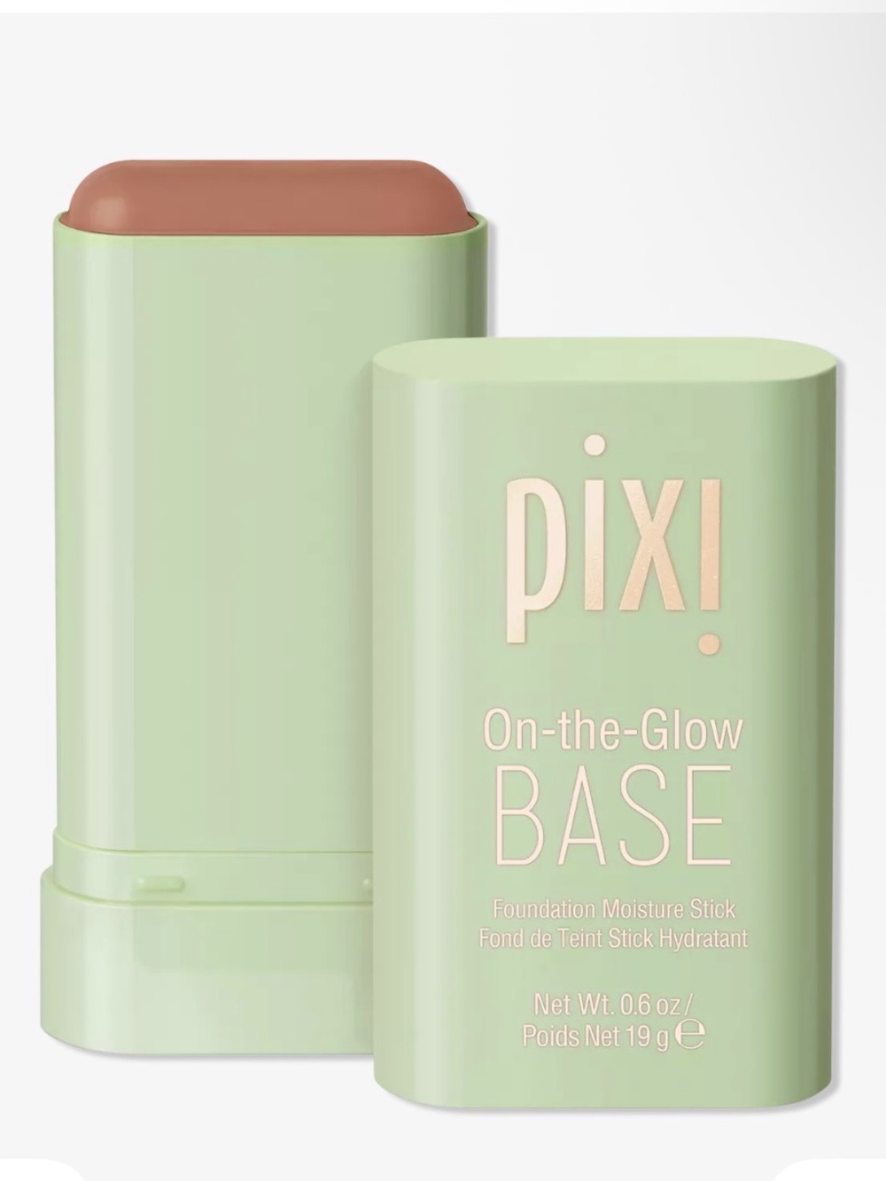 Pixi On-the-Glow Base Foundation Stick — Mocha (Warm Tan)